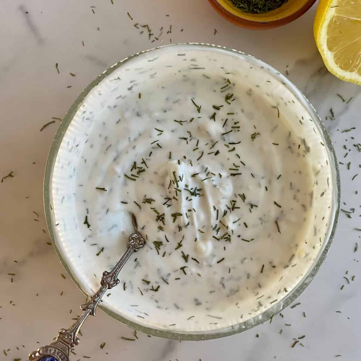 Yogurt Dill Sauce Healthy Mom Healthy Family
