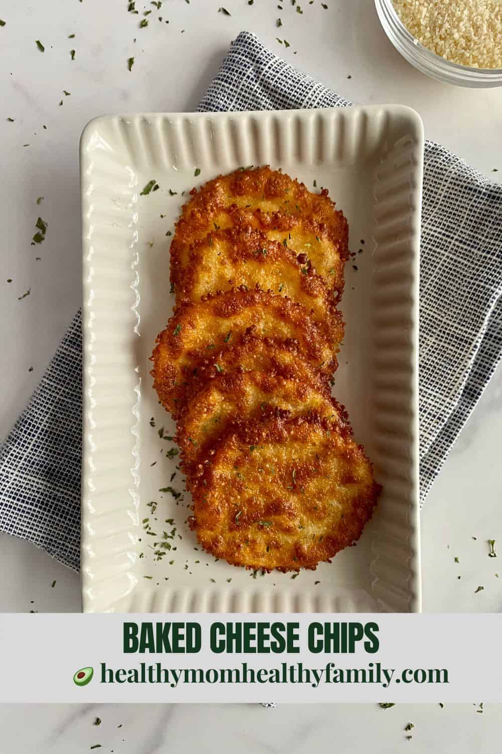 Baked Cheese Chips Healthy Mom Healthy Family