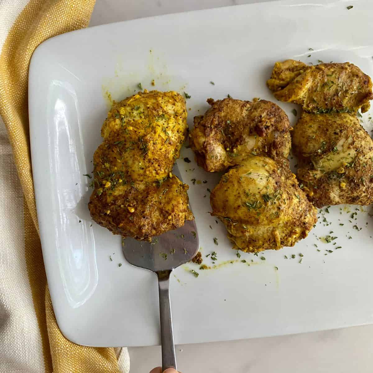 Garam Masala Chicken Thighs Healthy Mom Healthy Family