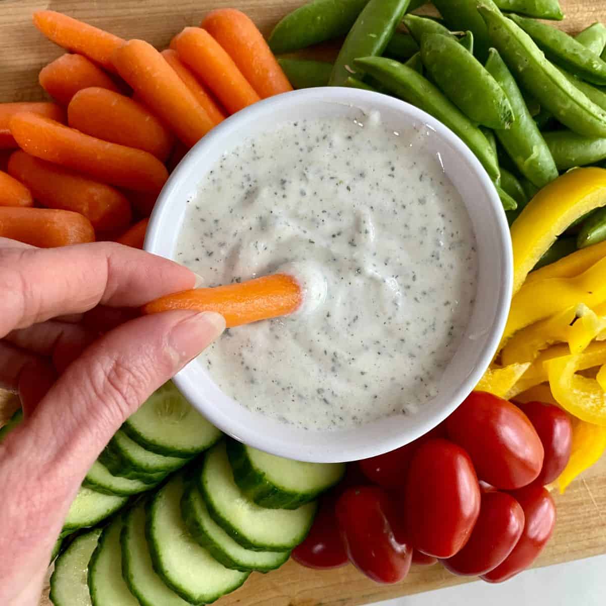 Cottage Cheese Ranch Dip Cottage Cheese Ranch Dip
